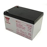 Yuasa Genuine NP12-12 12 Volt 12 AmpH SLA Battery with F2 Terminal