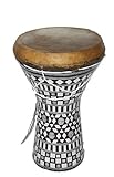 Darbuka Percussion Light Weight 12'' Egyptian Wooden Darbuka Traditional Drum