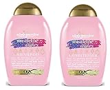 OGX Limited Edition Holiday Collection Mistletoe Wishes Shampoo & Conditioner Set, 13 Ounce Parabens & Sulfate Free, All Hair Types