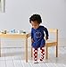 GERBER Baby Girls' Micro Fleece Dress with Tights, Apple 18 Months