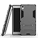 Cocomii Iron Man Armor Sony Xperia Z5 Premium Case, Slim Thin Matte Vertical & Horizontal Kickstand Reinforced Drop Protection Fashion Phone Case Bumper Cover for Sony Xperia Z5 Premium (Gray)