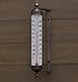 Adjustable Angle 10 Inch Garden Tube Thermometer (Bronze)