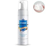 BOMBEX Anti-Bacterial Toy Cleaner - 8 Fl Oz Natural Disinfects Cleaning Foam, Fragrance-free Paraben-free Alcohol-free, Kills 99.5% of Germs, Bacteria