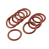 uxcell 10 Pcs Silicone O Ring Seal Sealing Gasket