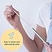 Flyby Portable Reusable Drinking Straws | Collapsible & Foldable Telescopic Stainless Steel Metal Straw Dispenser | Final Aluminum Case, Long Cleaning Brush, Silicone Tip | Light Blue