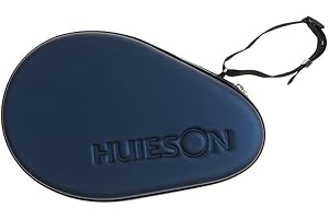 Waterproof Material Table Tennis Racket Hard Case Ping Pong Bat Bag Cover Hold 2 Paddles Silver Dark Blue - Dark Blue