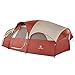 TOMOUNT 8-Person Tent - Quick & Easy Setup Camping Tent, Professional Waterproof & Windproof Fabric, 5 Large Mesh for Ventilation, Double Layer, Lightweight & Portable with Carry Bag, Red …