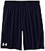 Under Armour Girl's Basic Microshort Shorts, Youth/Small, Midnight Navy/White