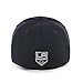 OTS NHL Los Angeles Kings Men's Start Line Center Stretch Fit Hat, Black, Large/X-Large