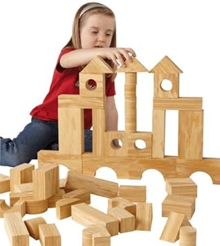 Jeu de construction en mousse imitation bois Clearance