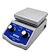 BIPEE SH-2 Laboratory Magnetic Stirrer Hot Plate, 12x12cm Aluminium Plate, 100~2000RPM, 1000ml Capacity, 220V