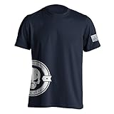 United We Stand Military Sniper Skull T-Shirt X-Large Navy