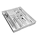 Dial Industries, Inc. Expand-A-Drawer Silverware, Utensil and Cutlery Drawer Organizer Tray