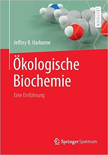 Okologische Biochemie Eine Einfuhrung German Edition Harborne Jeffrey B Held Andreas 9783642398506 Amazon Com Books