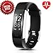 Fitness Tracker, Activity Tracker with Heart Rate Monitor and Sleep Monitor, Step Counter Pedometer Watch, IP67 Water Resistant Smart Band with 0.96''OLED Touchscreen for Kids Women and Men