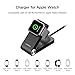 UGREEN Charger Compatible for iwatch Watch 4 3 2 1 Foldable, MFi Certified Charging Cable Dock Stand Cord Support Nightstand Mode with 4ft Cable for All 44mm 40mm 42mm 38mm iWatch (4FT / 1.2M)