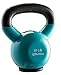 bintiva Kettlebells - Professional Grade, Vinyl Coated, Solid Cast Iron Weights with a Special Protective Bottom