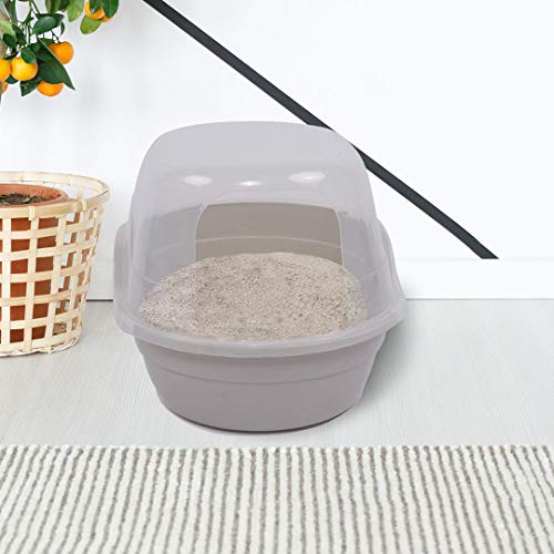 Favorite Mfps Enclosed Cat Litter Box 25 Inch Extra Large Beige