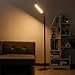 Finether LED Floor Lamp Dimmable and Color Adjustable 3000K - 6000K, 8W Touch Standing Light for Reading Living Room Bedroom Office,Bronze