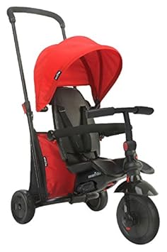 smarTrike 500-0000 - Das Revolutionäre 7-in-1 SmartFold '400', Rot
