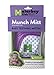 Munch Mitt the Original Mom Invented Teething Toy- Teether Stays on Babys Hand for Self-Soothing Entertainment and Pain Relief, Ideal Baby Shower Gift with Handy Travel/Laundry Bag- Purple Shimmer