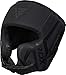 RDX Boxing Headgear Sparring Grappling, Maya Hide Leather, Head Gear for MMA Muay Thai Kickboxing Training, Multi Layered Padding, Taekwondo Martial Arts BJJ Wrestling Karate, Black