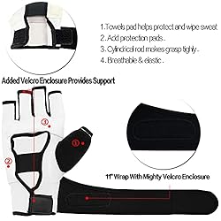 Taekwondo Sparring Gloves Hand Foot Protectors Half