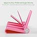 UGREEN Phone Stand Cell Phone Holder for iPhone X, iPhone 8 6S, Samsung Mobile Phone,Apple iPhone 7 Plus 5S 6 SE 5C, Galaxy S7 Edge S8 S5 S6, LG G6 V20 K10 K20, Google Pixel, HTC Smartphone (Rose Red)