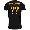 myfashionist Kinder T-Shirt Fußball Trikot WM/EM Deutschland Trikot in Verschiedene Grössen für Jungen und Mädchen mit Wunschname UND Wunschnummer (122/128)