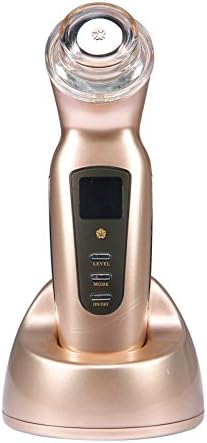 AlwaysLux 5-in-1 Complete Skin Care Plus System: Galvanic, 3mhz Ultrasound, Micro-Vibration and Photo-Rejuvenate Options For Smoother Skin, Whitening and Reduction of Fine Lines &amp; Wrinkles