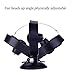 Desk Fan Mini USB Table Fan for Kids(2 Speed,Super Light,Very Safety,5 Inch)(Black)