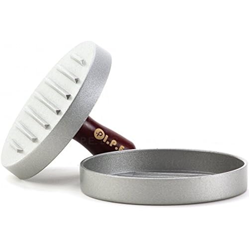 Hamburger Patty Maker and Grill Press: Large Round Burger Mold and Nonstick Pan for Perfect Patties & Stuffed Burgers, Plus Cookbook with 15 Recipes Home & Kitchen, Kitchen & Dining, Cookware, Cookware Accessories