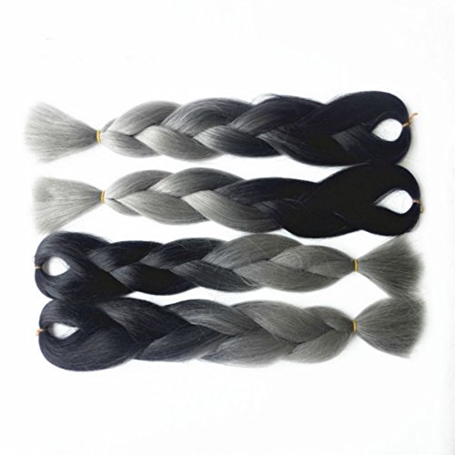 Kanekalon Fiber Ombre Xpression Braiding Hair For Box Braids