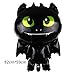 6PCS/Set Large How to Train Your Dragon Toothless Light Fury Balloon Kids Birthday Christmas Decoration Party Supplies