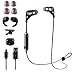 Jave Bluetooth Headphones, Bluetooth 4.1 Wireless Sports Earphones Lightweight Stereo Earbuds with Magnetic Connection, Sweatproof Sports Headset with Metallic Housing & Built-in Mic (Black)