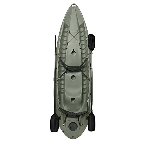 UPC 081483008547, Lifetime Sport Fisher Single or Tandem Kayak, 10 Feet, Olive Green