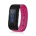 Excelvan Moving Up Bluetooth Smart Bracelet Watch Fitness Band  Wristband  Waterproof Pedometer Tracking Calorie Sleep Monitor Call Reminder for Android IOS