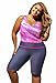 Dokotoo Womens Print Pattern One Piece Boy Leg Athletic Swimsuit Rose XXX-Large