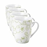 Rachael Ray Dinnerware Curly-Q 4-Piece Mug Set