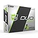 WILSON Staff DUO Optix Golf Ball, Soft, Green, Model:WGWP41500