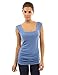 PattyBoutik Women's Scoop Neck Ruched Tank Top