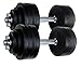 Unipack Dumbbells 2 X 52.5 LBS Adjustable Cast Iron Set. Total 105 Lbs