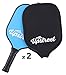 Upstreet Graphite Pickleball Paddle Set | USAPA Approved Pickleball Set | Pickleball Rackets Include Padded Cover, Lightweight Honeycomb Composite Pickle Ball Paddles for Men & Women, Paddle Racket