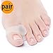 NatraCure Advanced Gel Toe Separator & Spreader/Spacer (w/Toe Loop) - Size: L/XL - (1030-M CAT 2PK) - 1 Pair - (For Pain Relief from Calluses, Blisters, Bunions, and Hammer Toes)