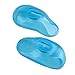 Vktech 2PCS Blue Clear Silicone Ear Cover Hair Dye Shield Protect Salon Color