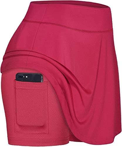Blevonh Women's Tennis Skort Active Pleated Skirts with Pocket for Running Golf 1 Blevonh Women's Tennis Skort Active Pleated Skirts with Pocket for Running Golf