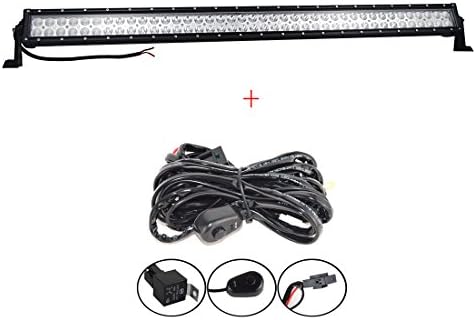 CREE 42/"inch 240W LED Light Bar Combo Off-road 4WD Fog Lamp Jeep with Wiring kit