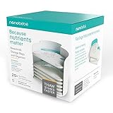 Nanobebe 25-Pack Breast Milk Storage Bags and Organizer