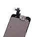 cellphoneage For iPhone 5S New LCD Touch Screen Replacement Black with Home Button and Camera Full Set Digitizer Diplay Assembly Replacement with Free Repair Tool Kits