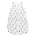 aden by aden + anais flannel wearable blanket; bunny grey; M